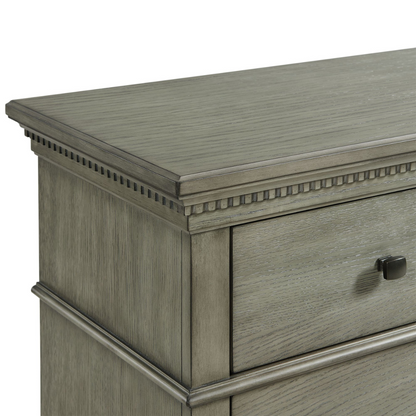 Crawford Grey Nightstand