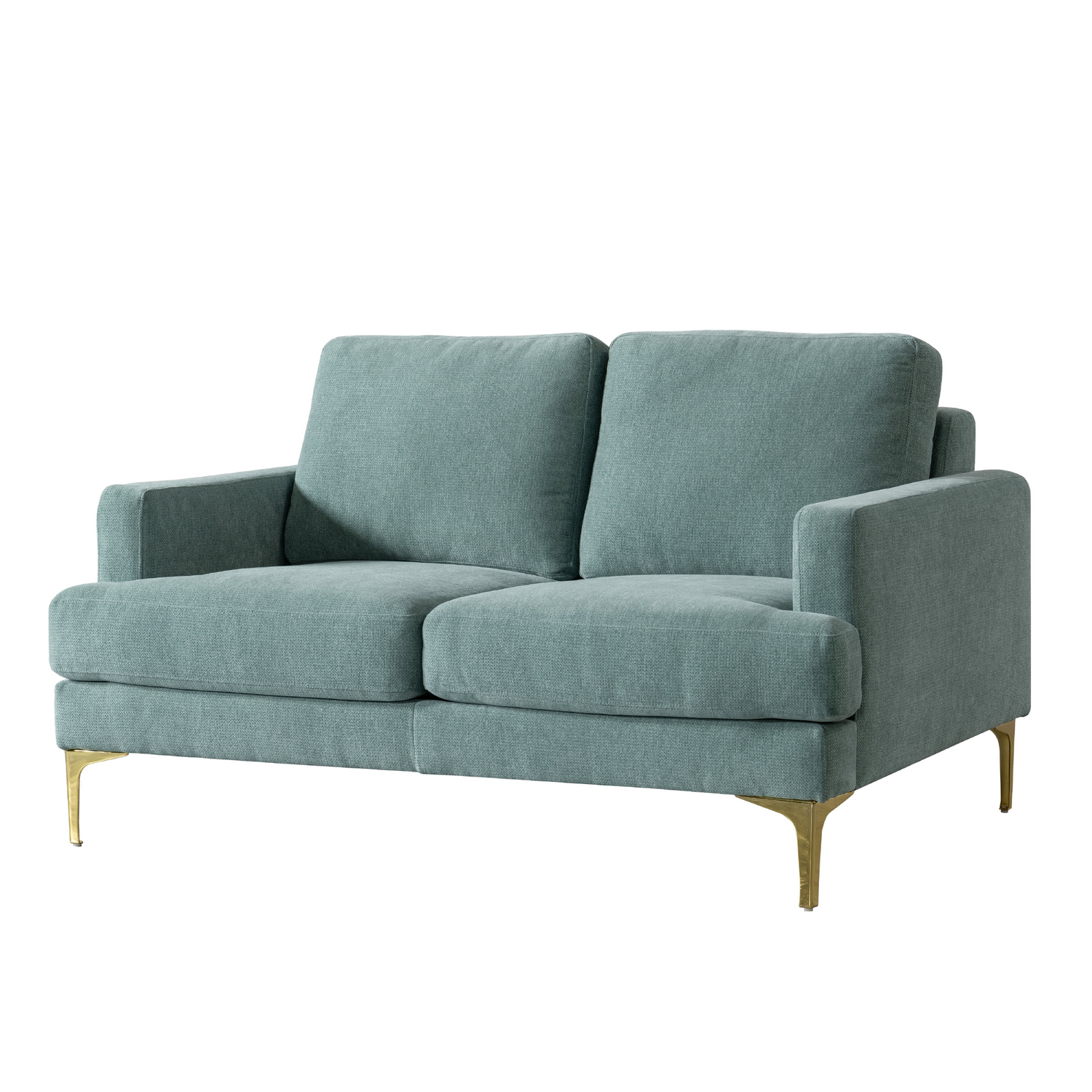 The Grey &amp; Gold Loveseat