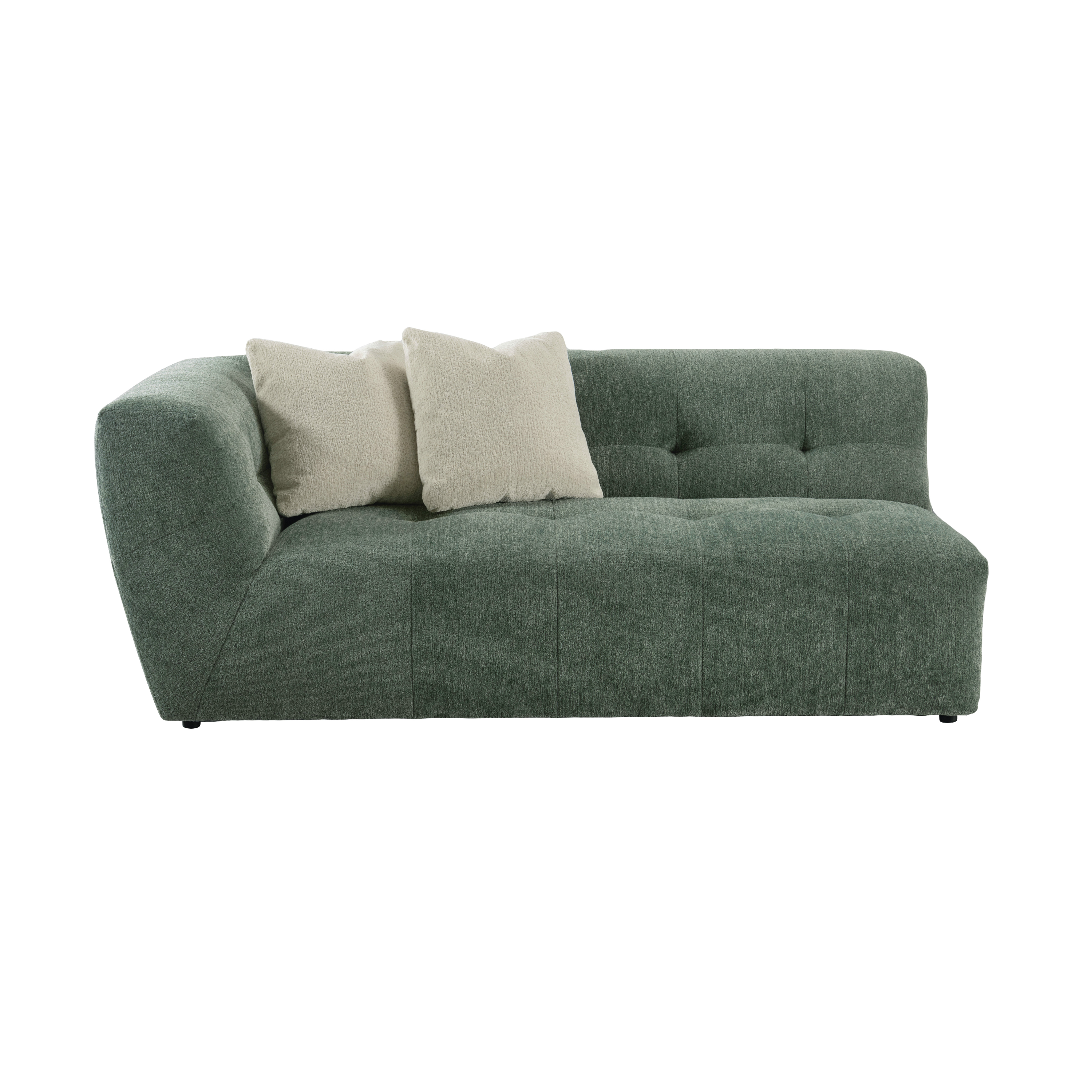 Leo Green Left Arm Facing Sofa