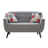 Kimberley Cordial Grey Loveseat (6645528658016)