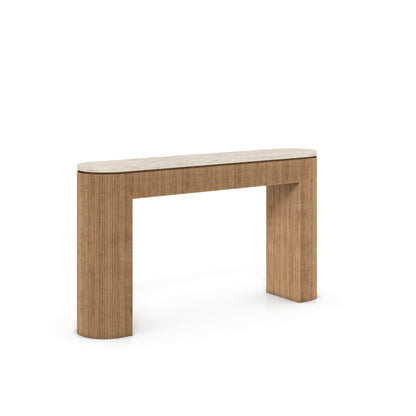Sergio Gray Wood Mirror