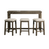 Stone Occasional Bar Table Pack Gray (6629946196064)