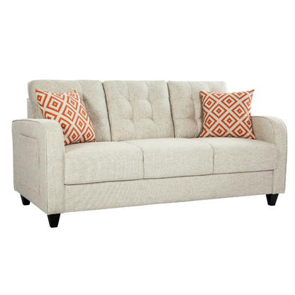 Fullerton Fantasy Beige Sofa (6645529542752)