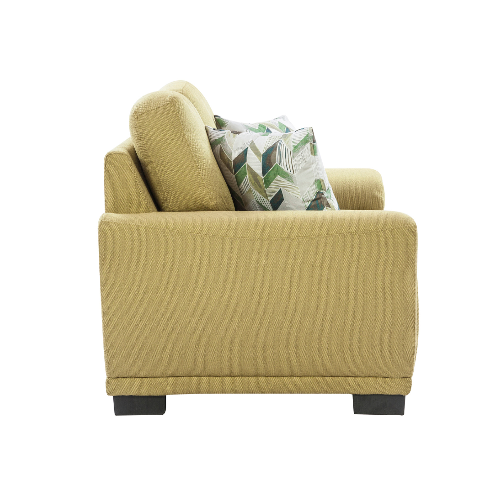 Clarksville Charisma Lime Loveseat (6645526790240)