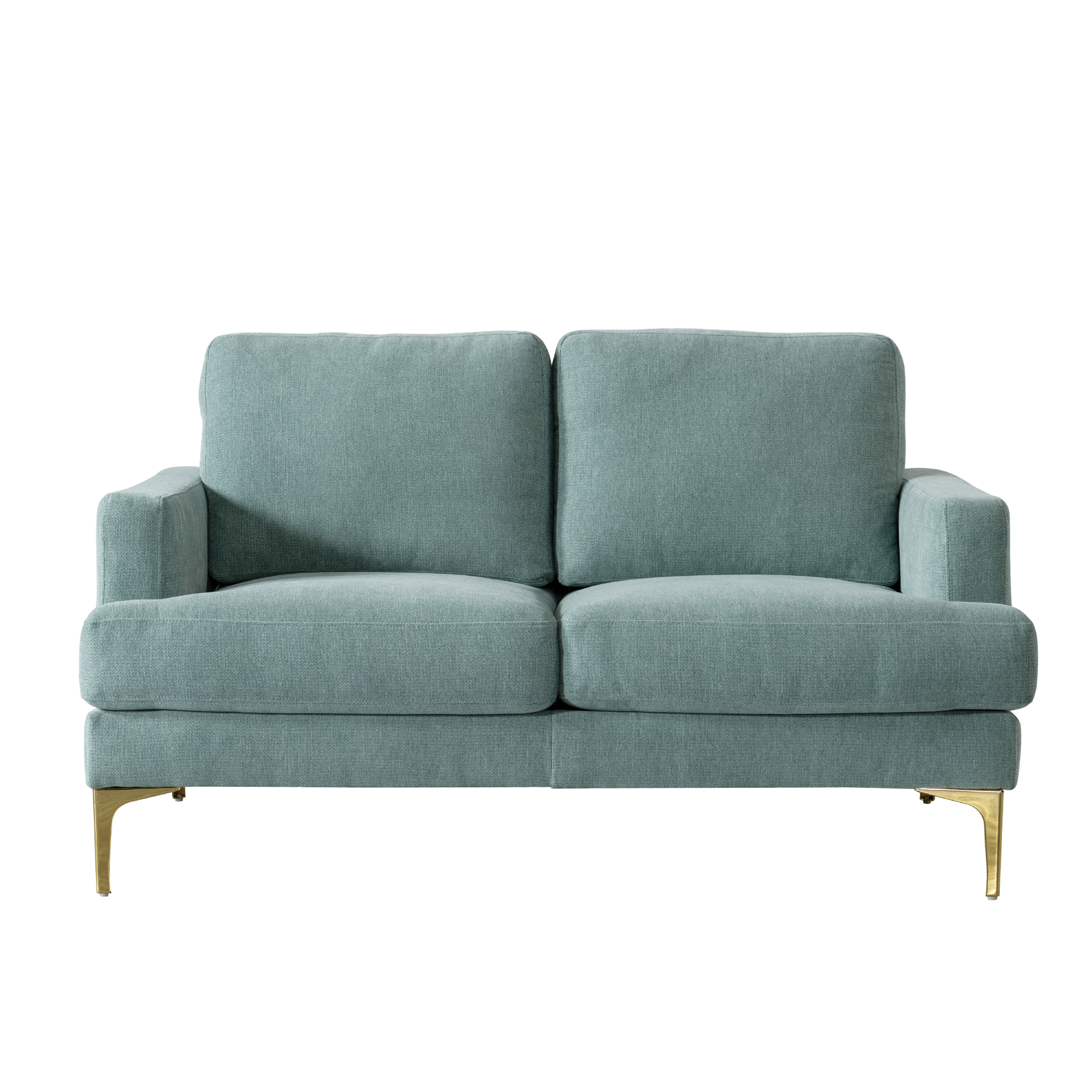 The Grey &amp; Gold Loveseat