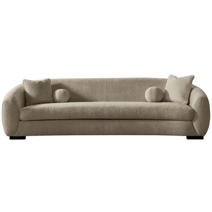 Boucle 5 seater sofa