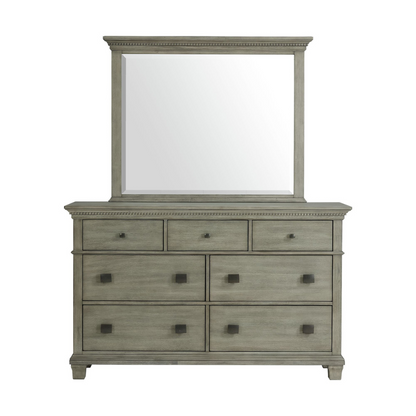 Crawford Grey King Bedroom Set