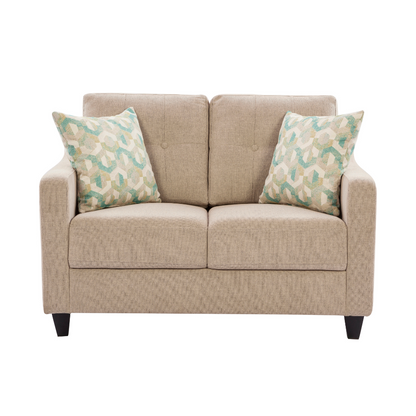 Eloy Enchant Grey Loveseat (6645528100960)