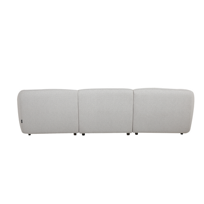 Dario Silver Grey Sectional