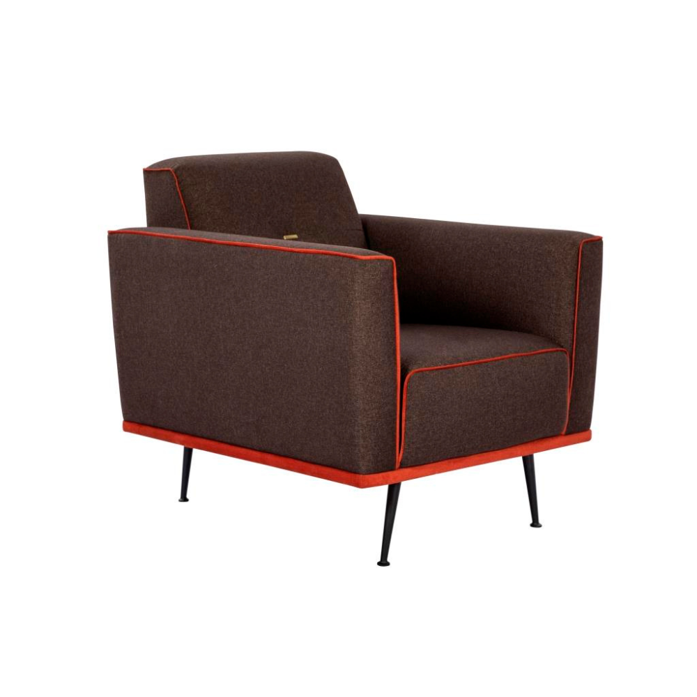 Bolzano Blissful Dark Brown Chair (6645528330336)