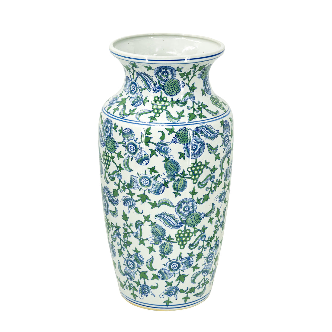 Porcelain Blue And White Cherry Blossom Vase EG-61134