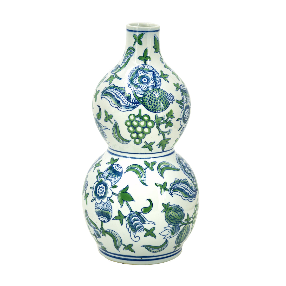 Porcelain Blue And White Cherry Blossom Vase EG-61136