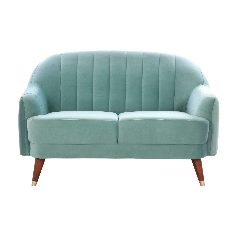 Warwick Warmth Light Blue Loveseat (6645528428640)