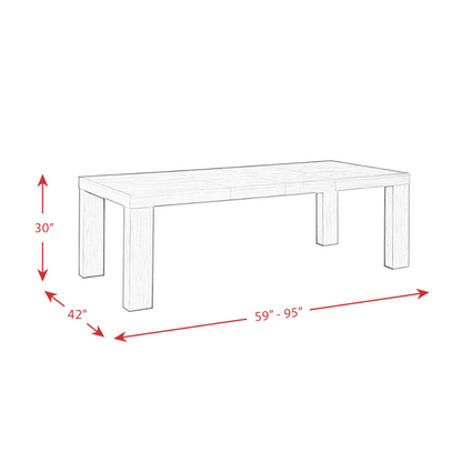 Grady Rectangle Dining Table