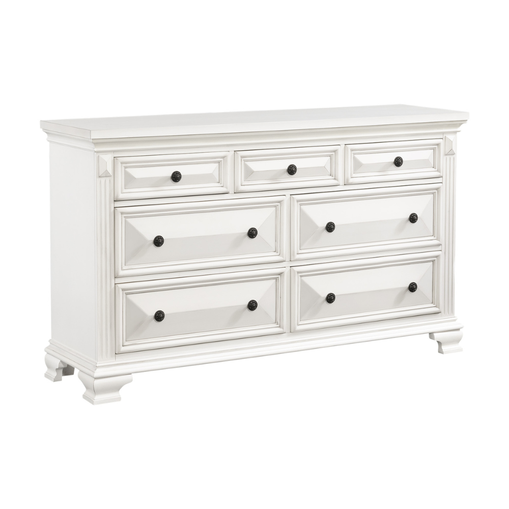 Calloway Dresser White Color (6629944295520)