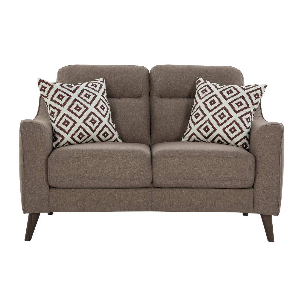 El Paso Exquisite Beige Loveseat (6645529673824)