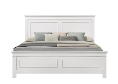 Provence White Wood King bed B513W-Bed
