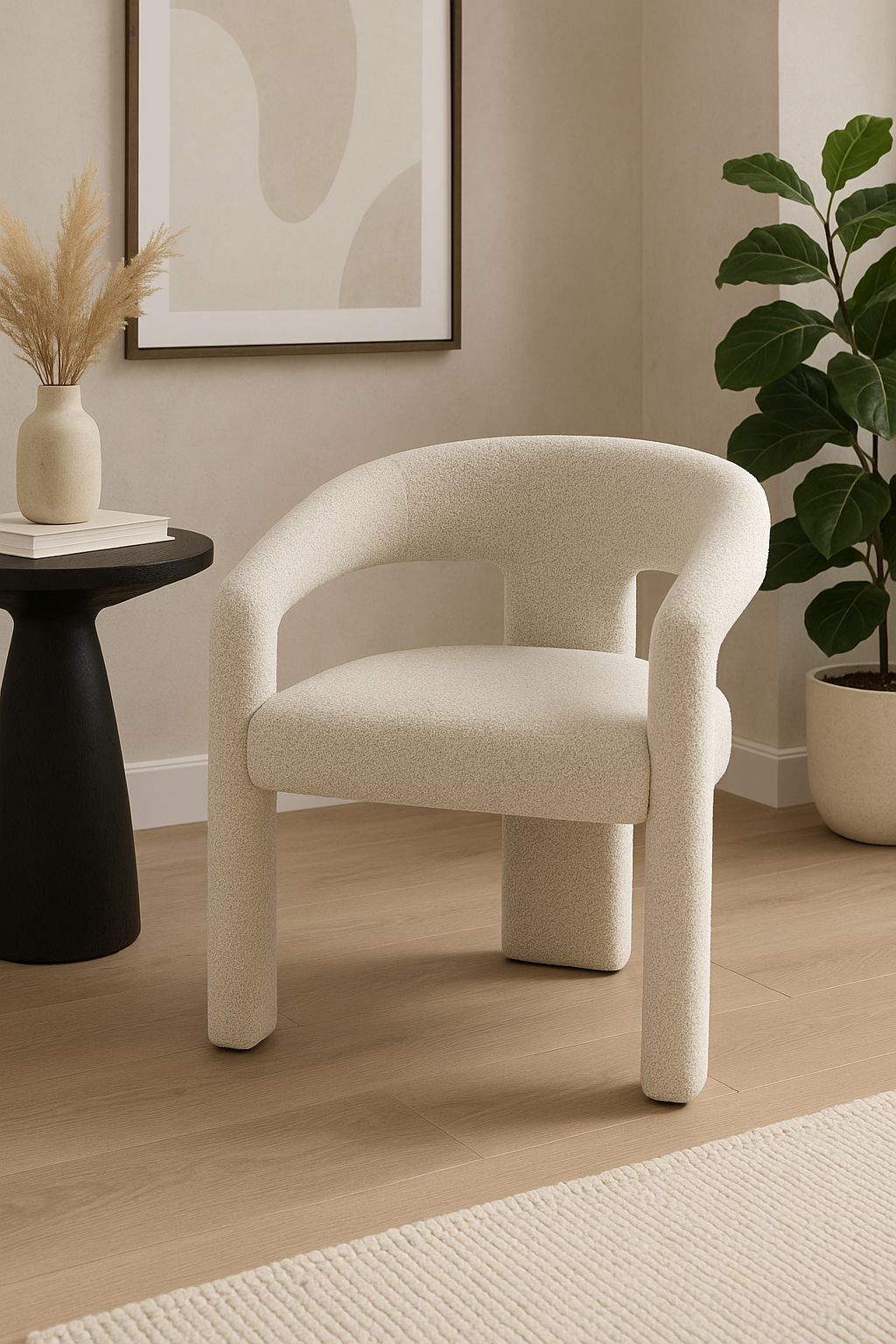 Muse Beige Grey Dining Chair
