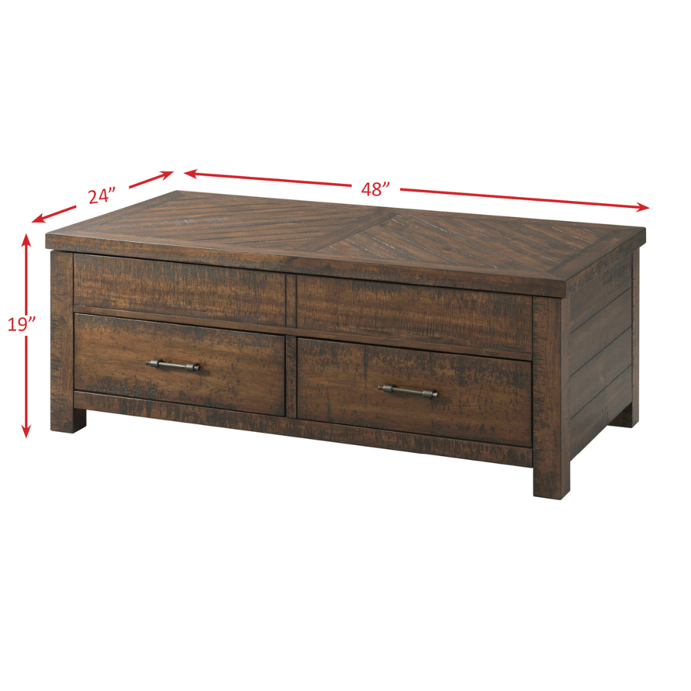 Jax Coffee Table W/Lift Top (6629947080800)