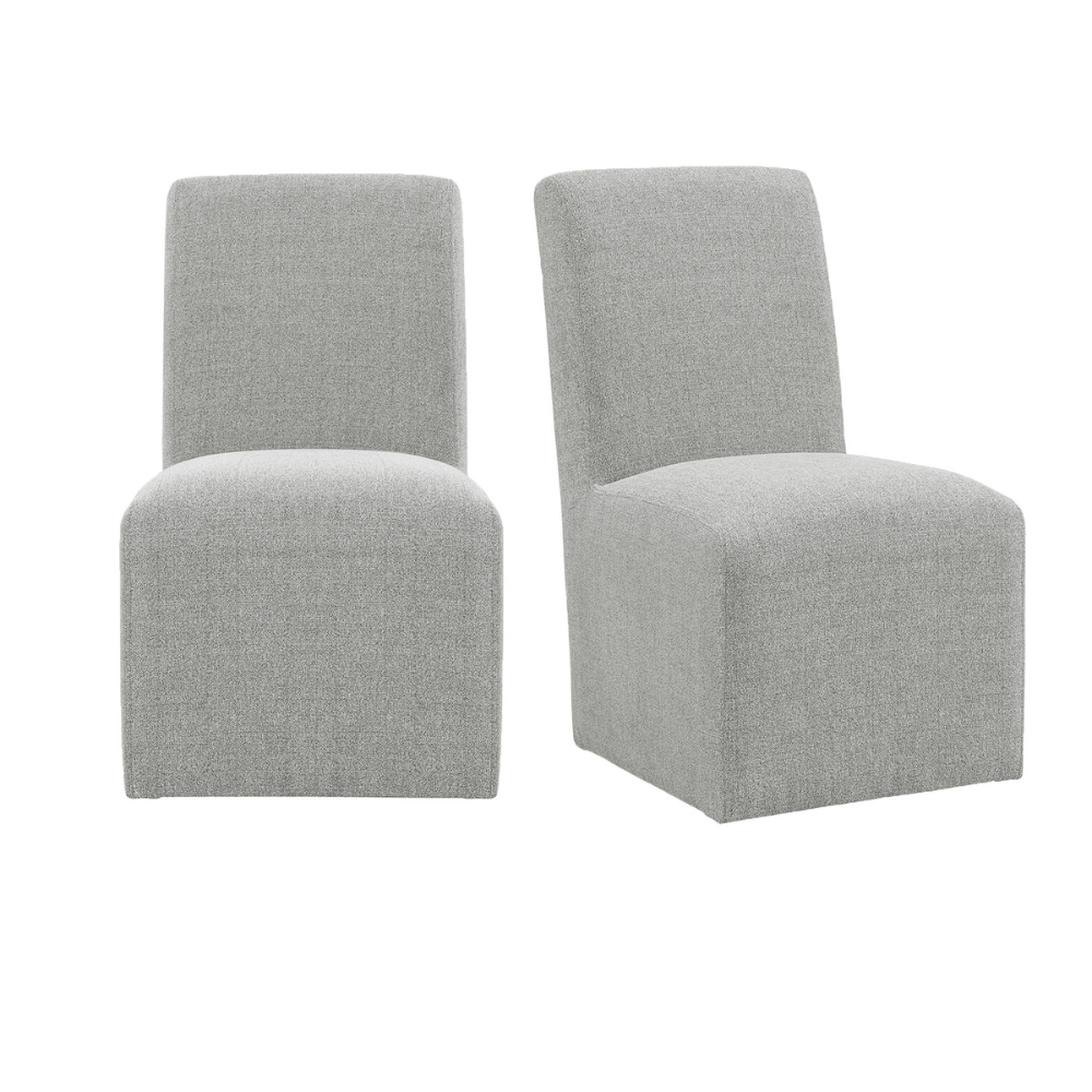 Nero Dining Side Chair (2 Per Carton) W/Grey Fabric (6629945606240)