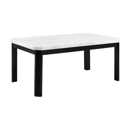 Francesca White Standard Height Dining Table (6630959218784)