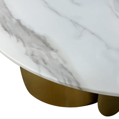 Oval Marble Dining Table