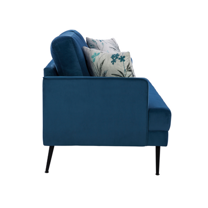 Brisbane Bold Blue Sofa Set (6645527609440)