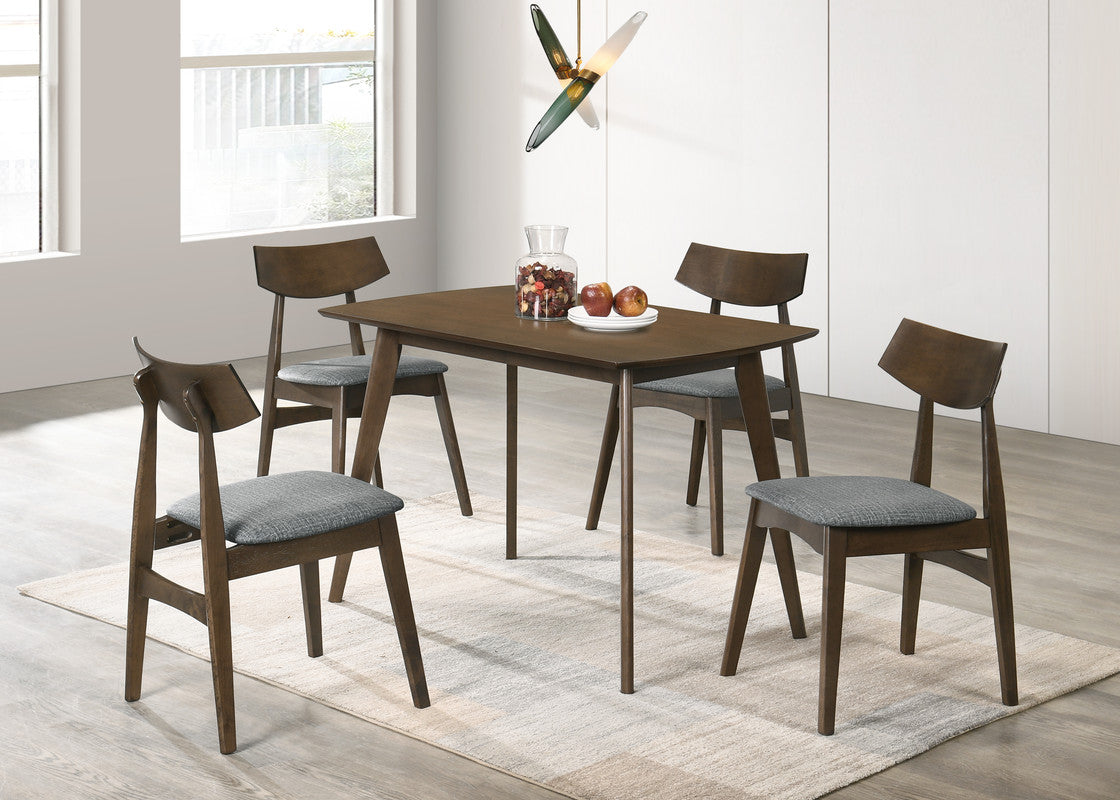Megan marco brown dining table-4 seater set (8785052172609)