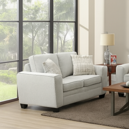 Confa Beige Living Room Set (Sofa + Loveseat + Chair)