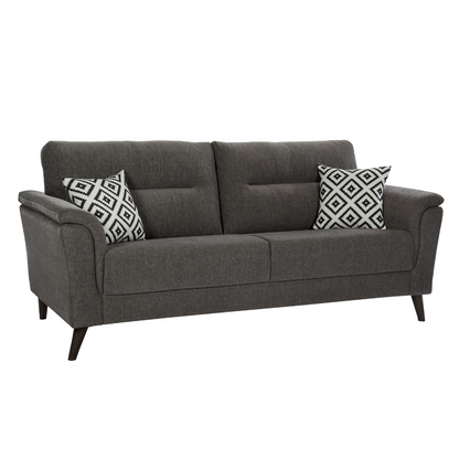 Concord Comfort Grey Sofa Set (6645527183456)