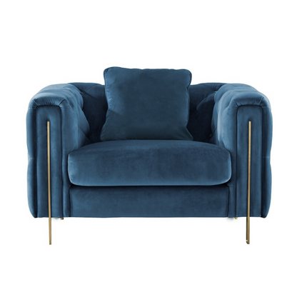 Statement Tuft Off-White Chair