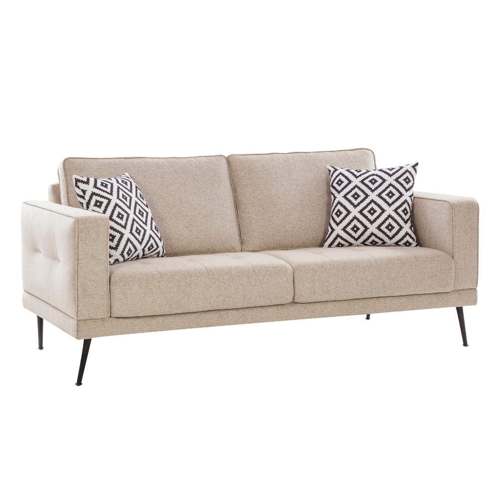 Eugene Euphoric Beige Sofa (6645527052384)