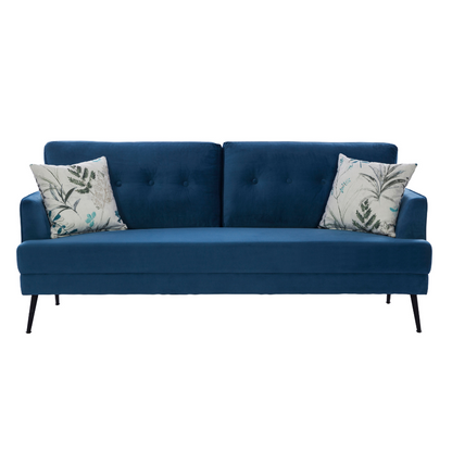 Brisbane Bold Blue Sofa (6645526626400)