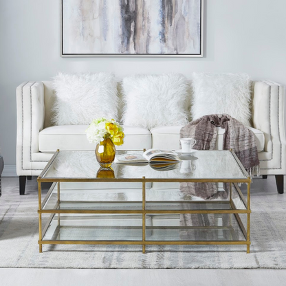 Gold Foil finish Coffee TABLE