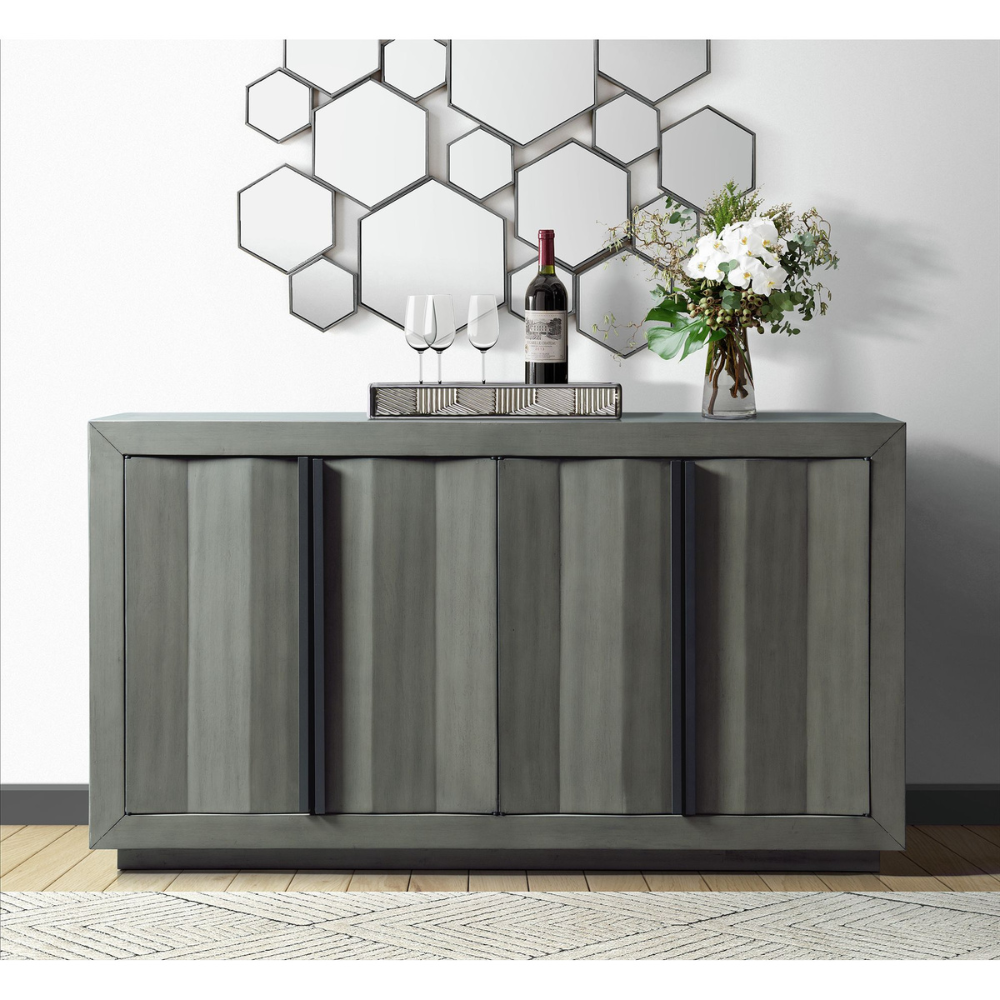 Nashville Grey Dining Table Server