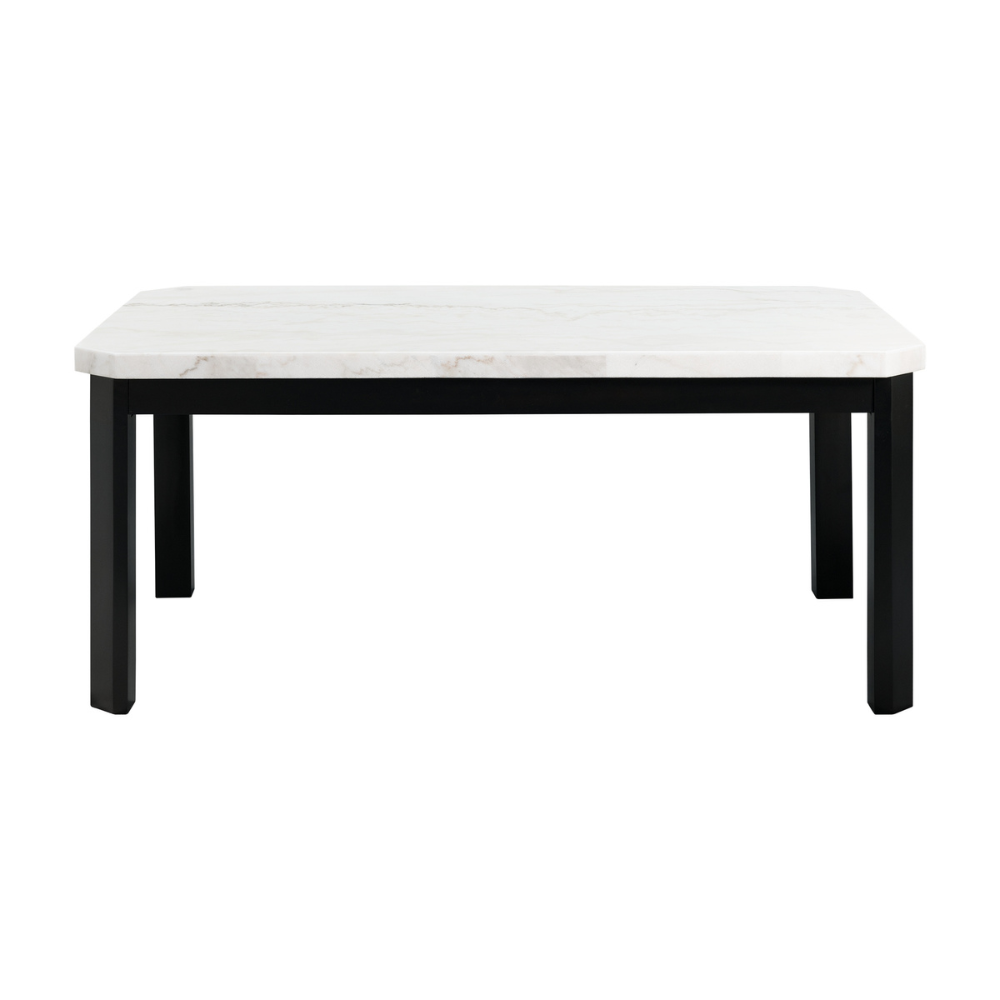 Francesca White Standard Height Dining Table (6630959218784)