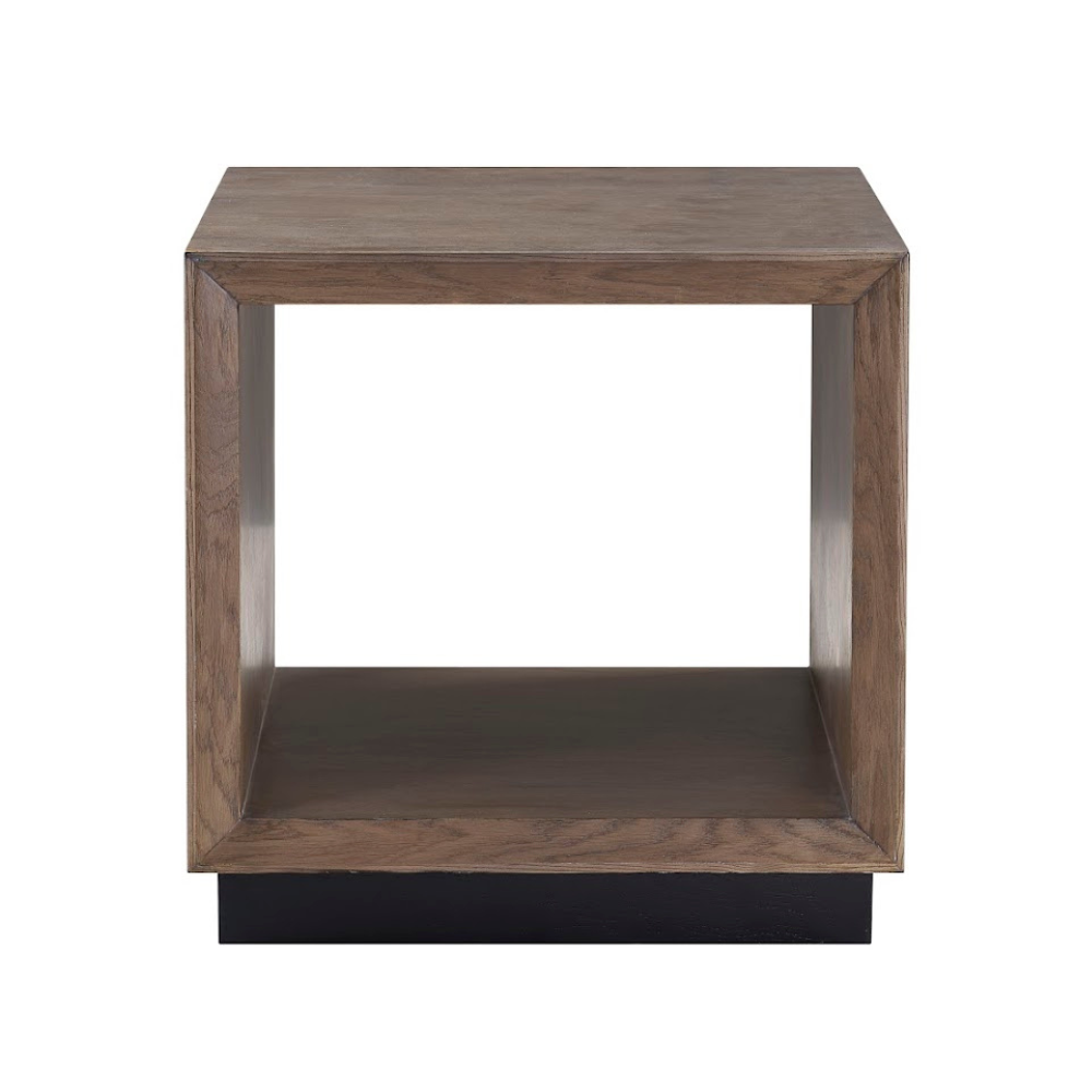 Oak Wood Side TABLE (6650905460832)