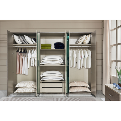 Ebony Dark Gray King Set