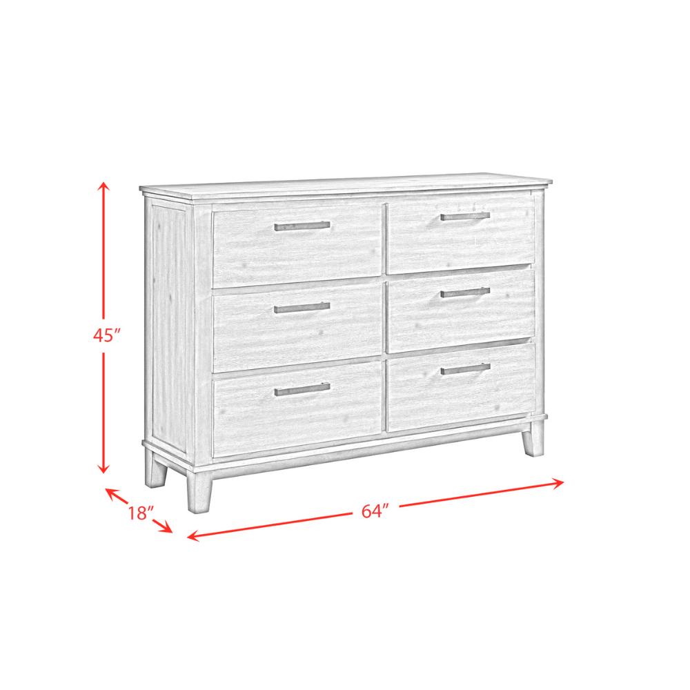 Jolene 6-Drawer Dresser (8785092247873)