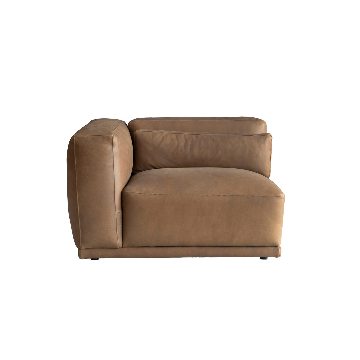 Sleek Serenity Caramel Sectional W304