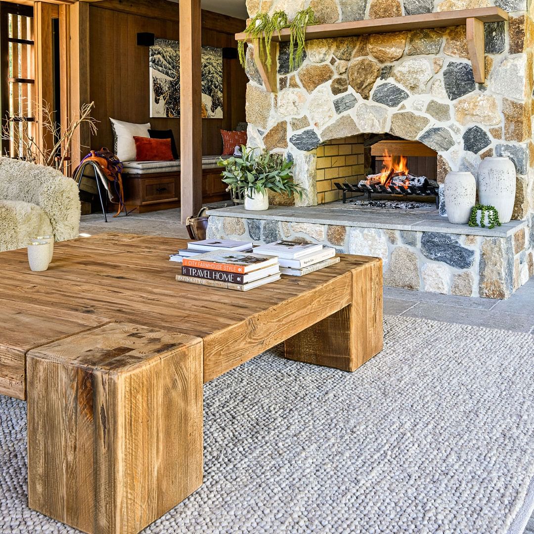 Light Brown Coffe Table