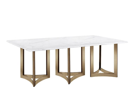 Alexa Marble Dining Table