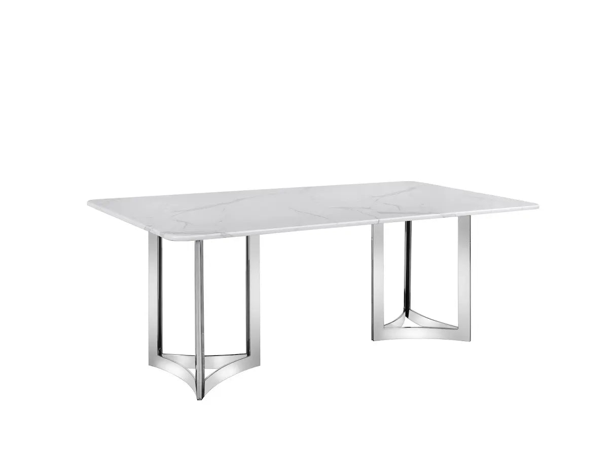 Alexa Marble Dining Table