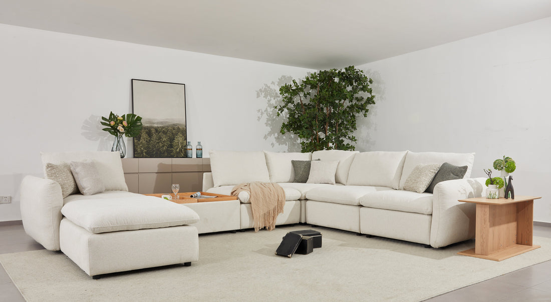 Anees Beige Sectional