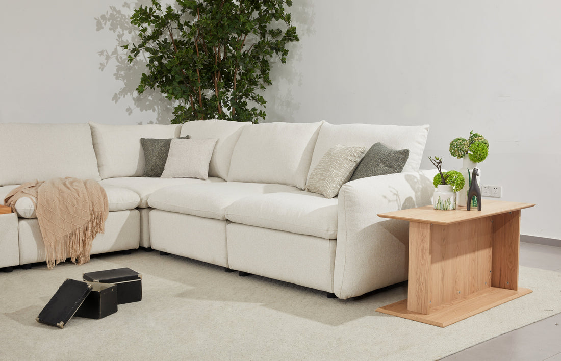 Anees Beige Sectional