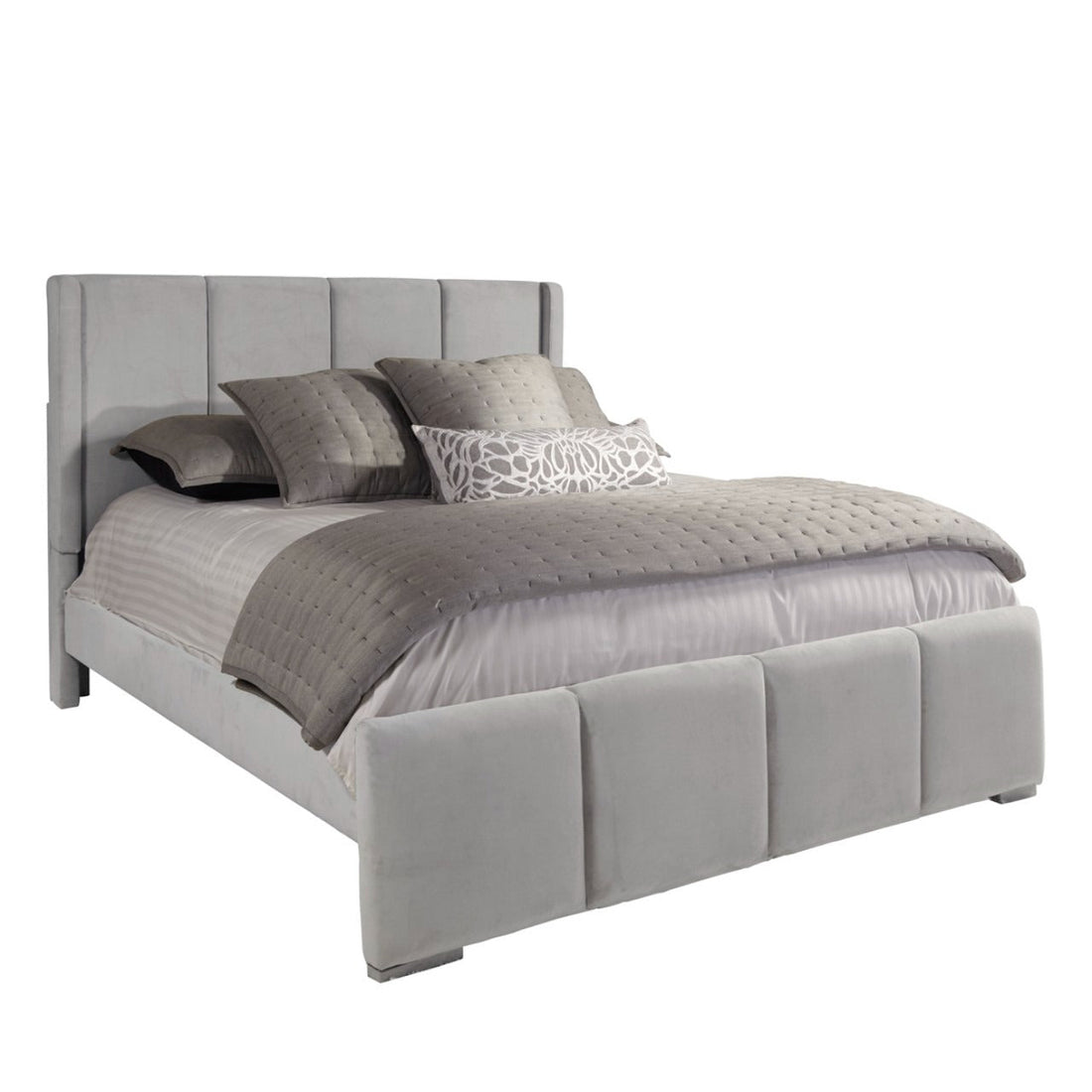 Sergio Gray HB King Bed