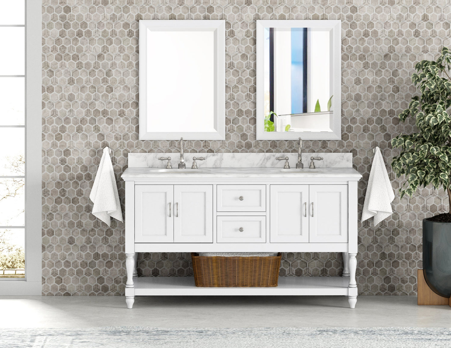 Beverly 60&quot; Vanity