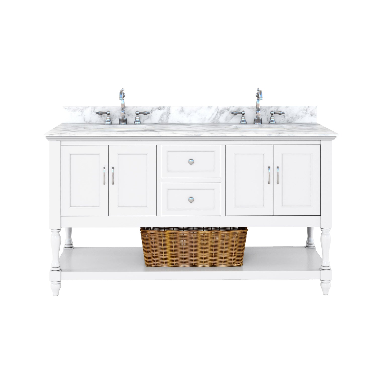 Beverly 60&quot; Vanity