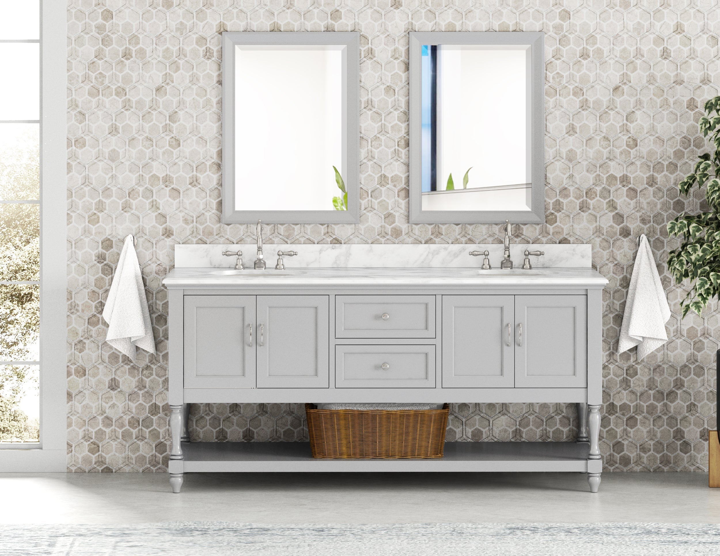 Beverly 72&quot; Vanity