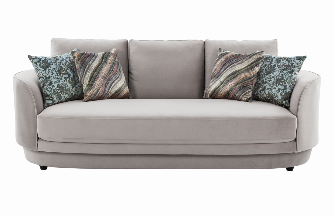 Brescia Grey Sofa (6639462285408)